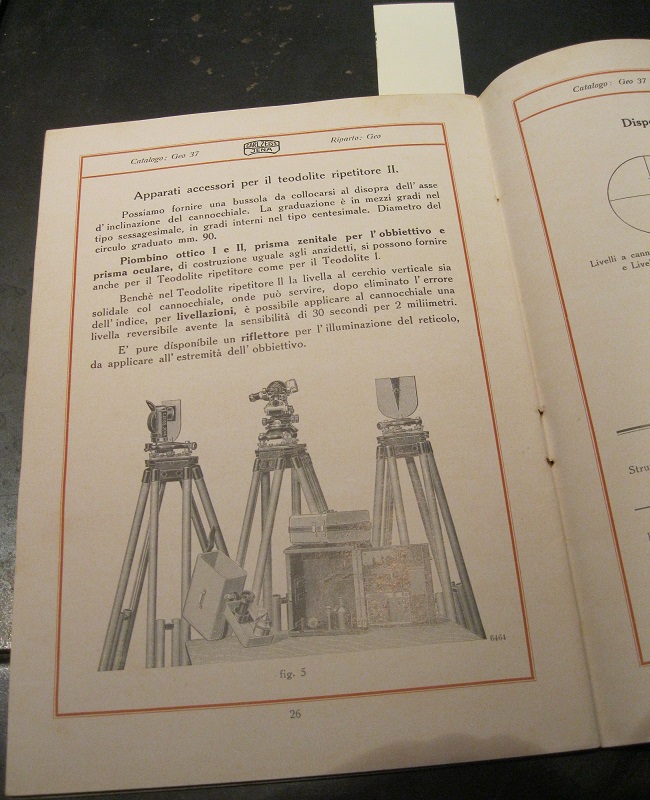 Carl Zeiss Jena. Strumenti geodetici